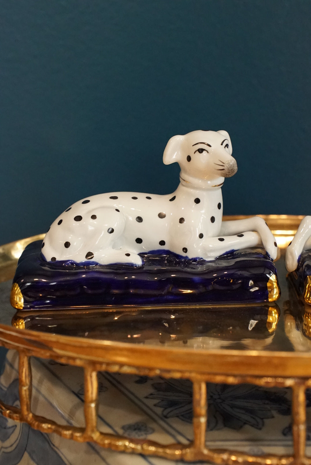 Pair of — Antique Staffordshire Dalmatian