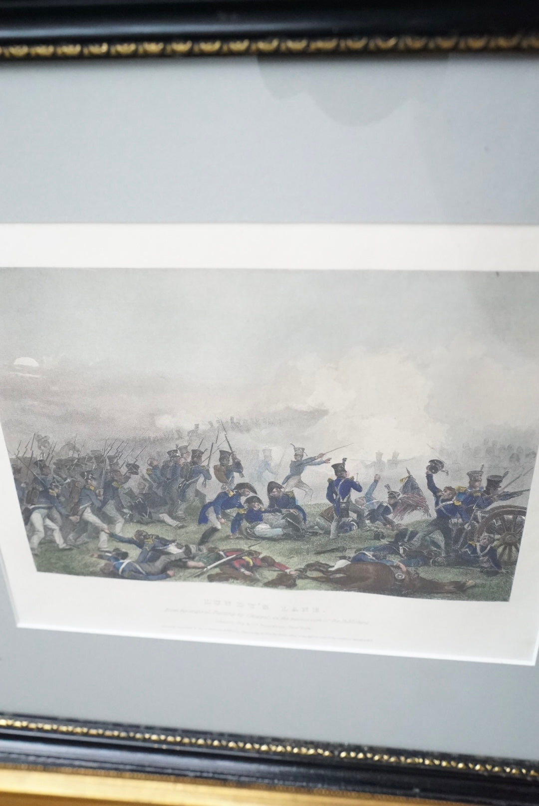 Antique Engraving — Lundy’s Lane