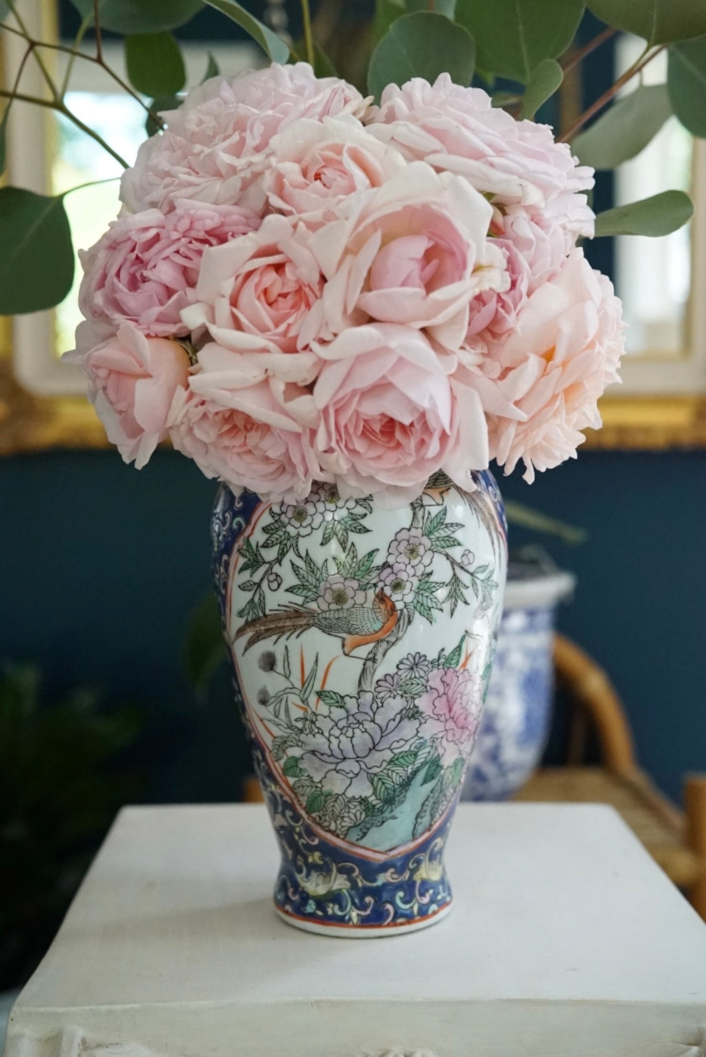 Vintage Small Famille Rose Vase