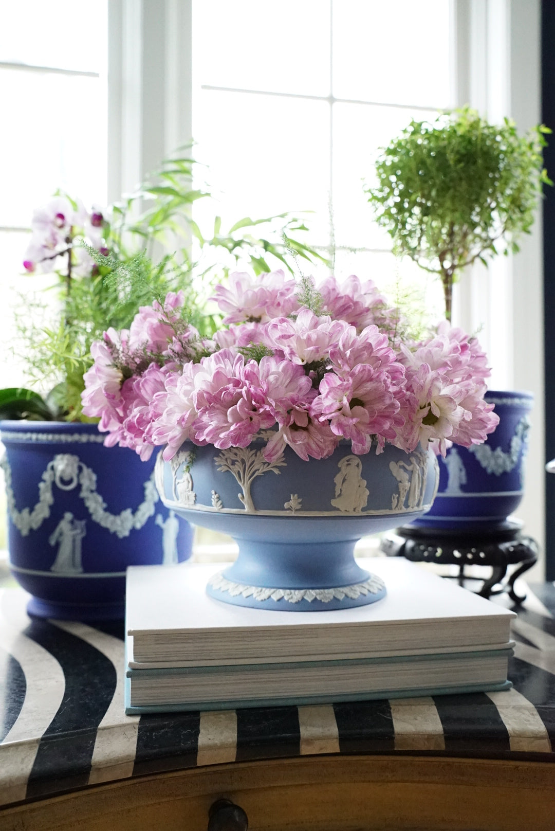 Antique Large Wedgwood “Muses” Jardiniere