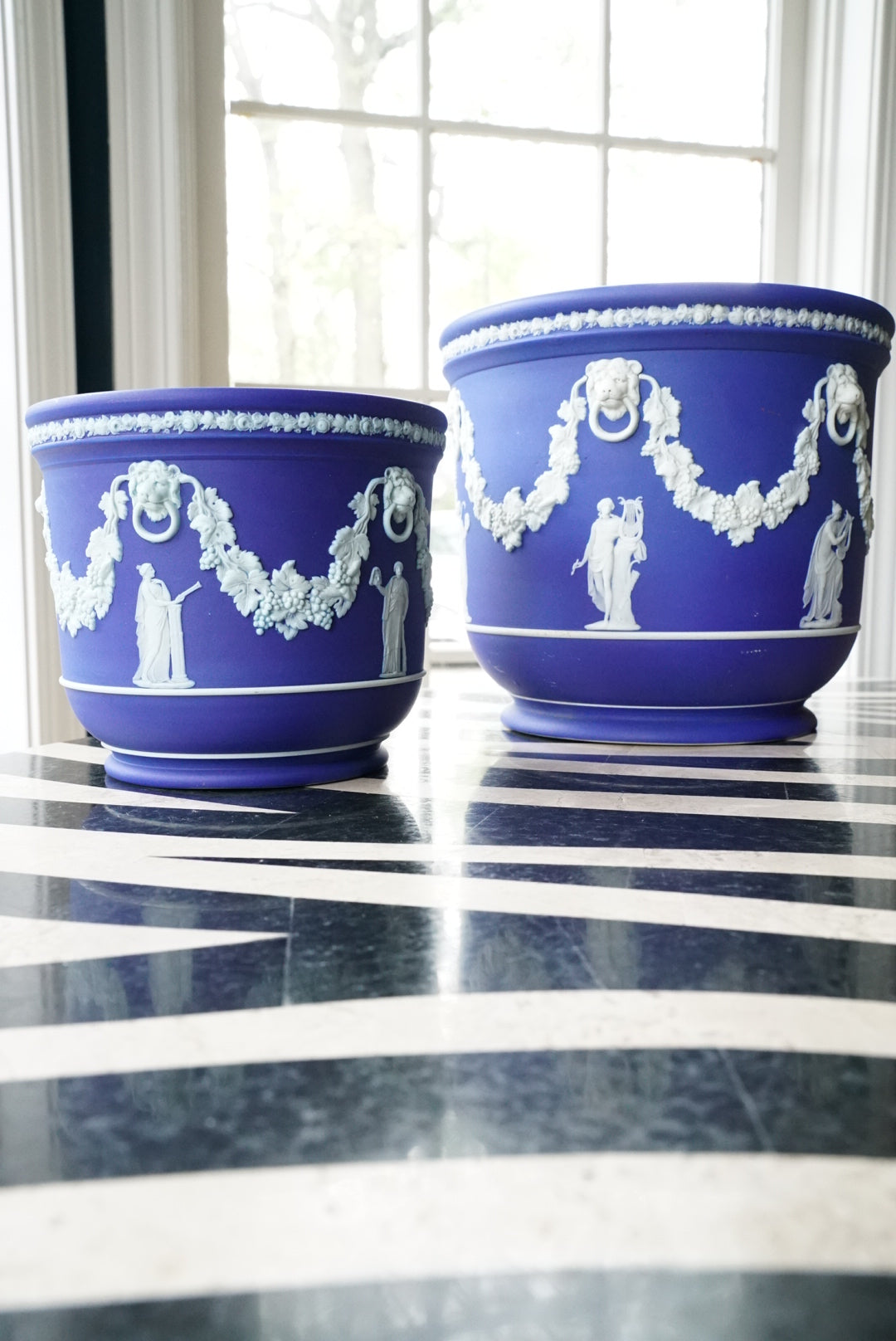 Antique Large Wedgwood “Muses” Jardiniere
