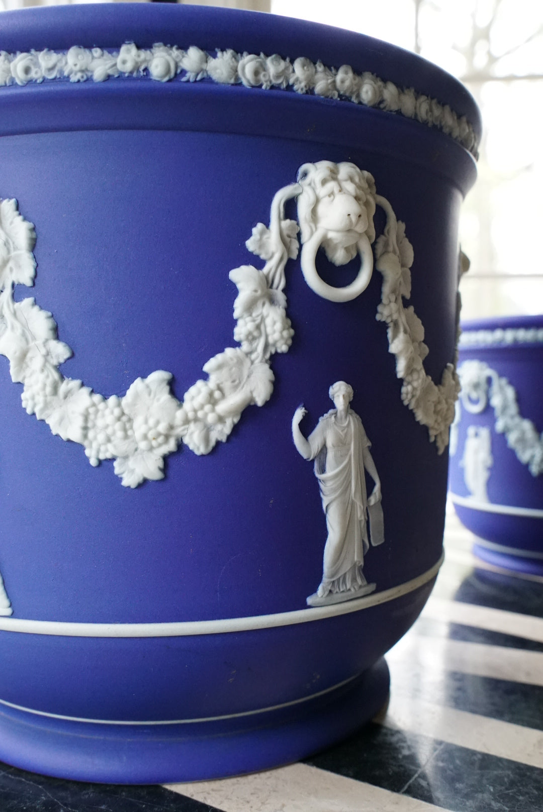 Antique Large Wedgwood “Muses” Jardiniere