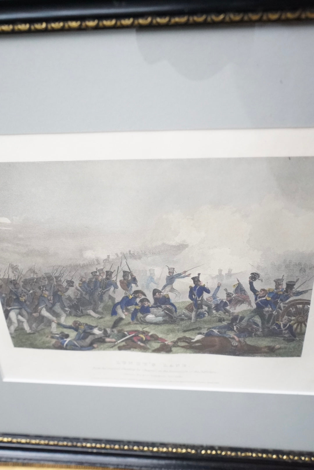 Antique Engraving — Lundy’s Lane