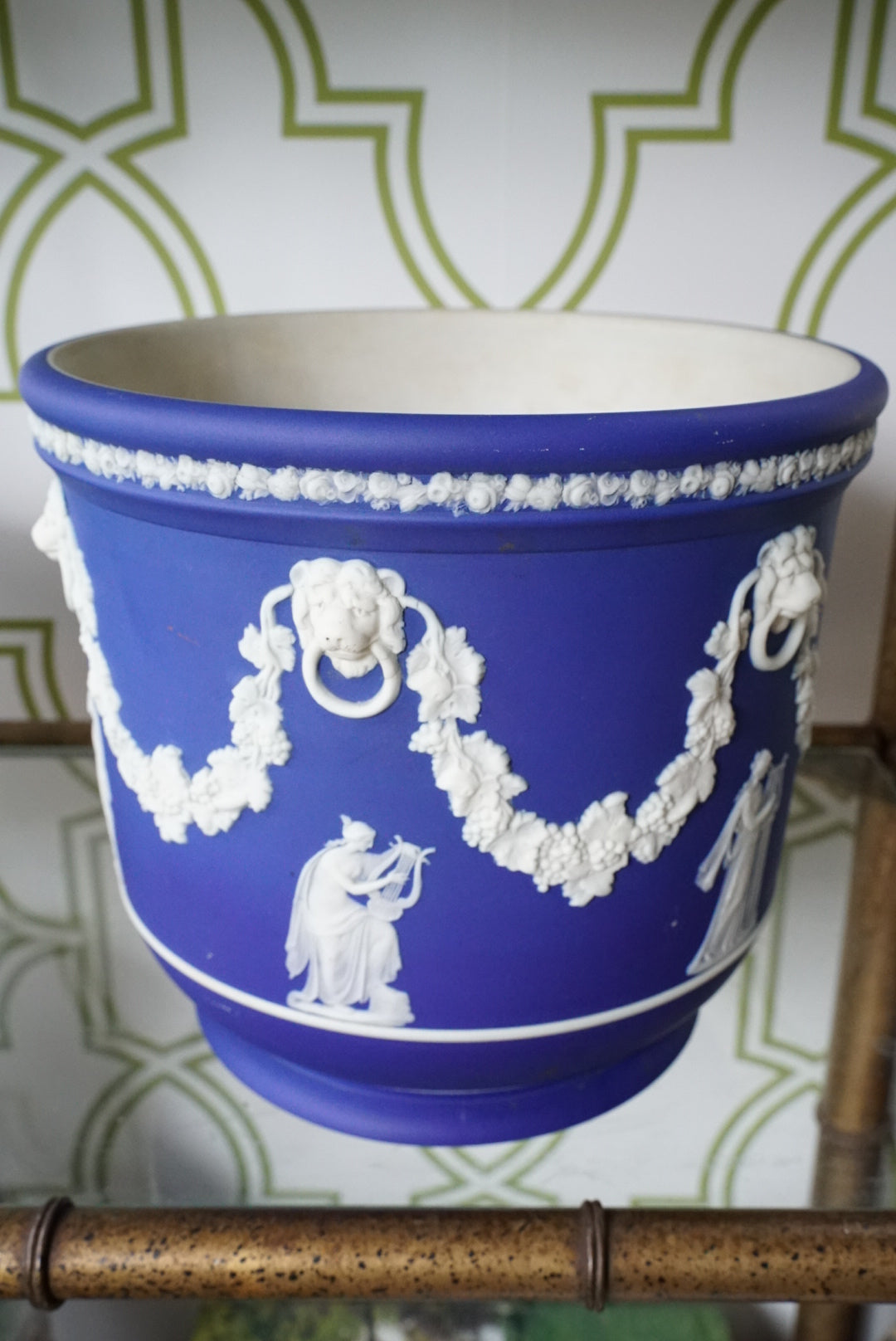 Antique Large Wedgwood “Muses” Jardiniere