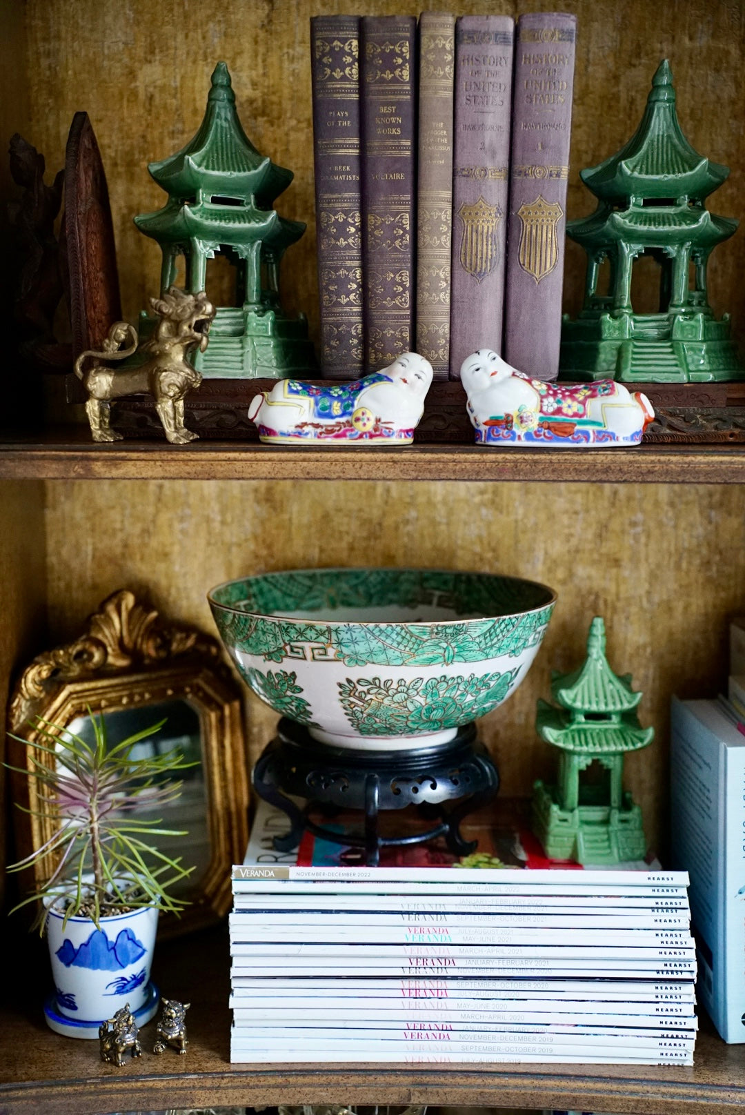 Vintage Brass Foo Lion