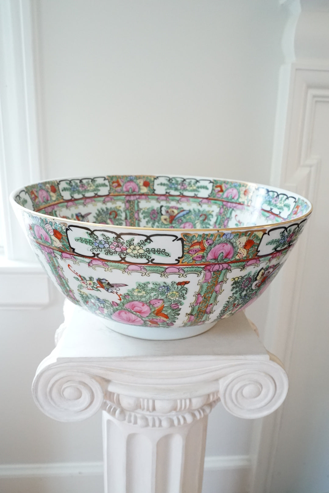 14” XL Rose Canton Centerpiece Bowl