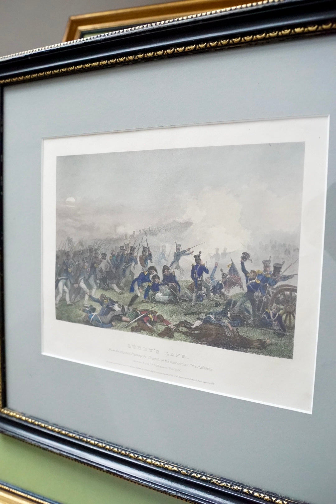 Antique Engraving — Lundy’s Lane