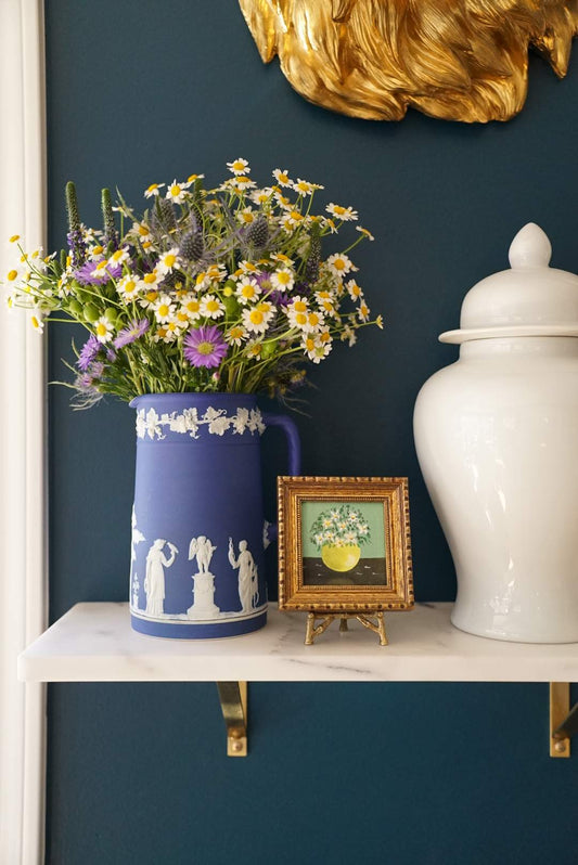 Antique Large 8” Wedgwood Sacrifice Jug