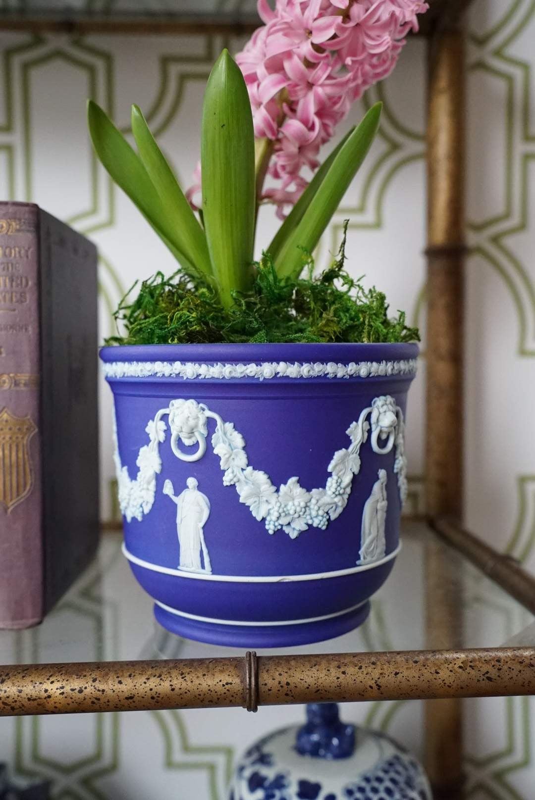 wedgwood planter pot Antique Wedgwood “Muses” Jardiniere