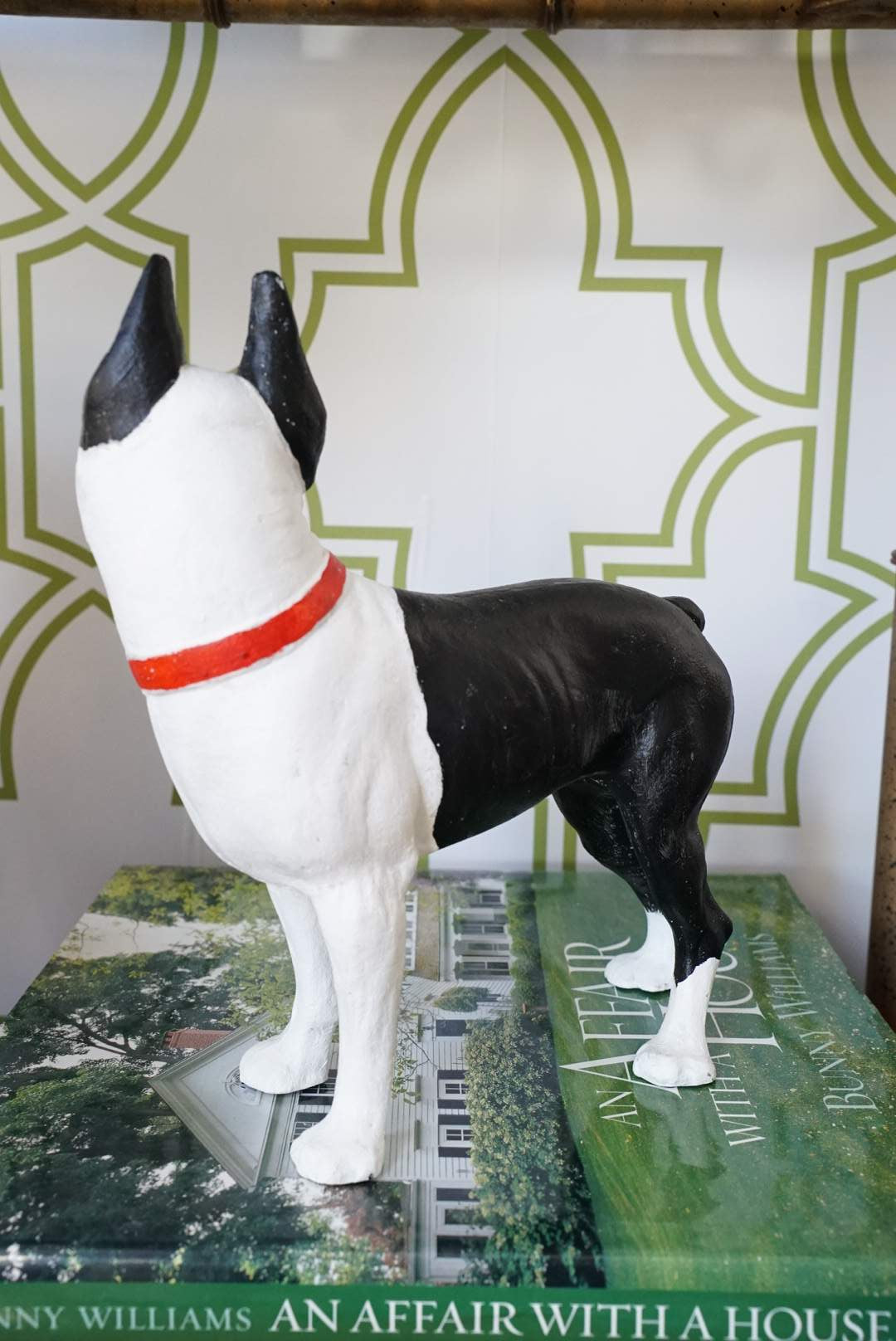 Vintage Cast Iron French Bulldog Doorstopper