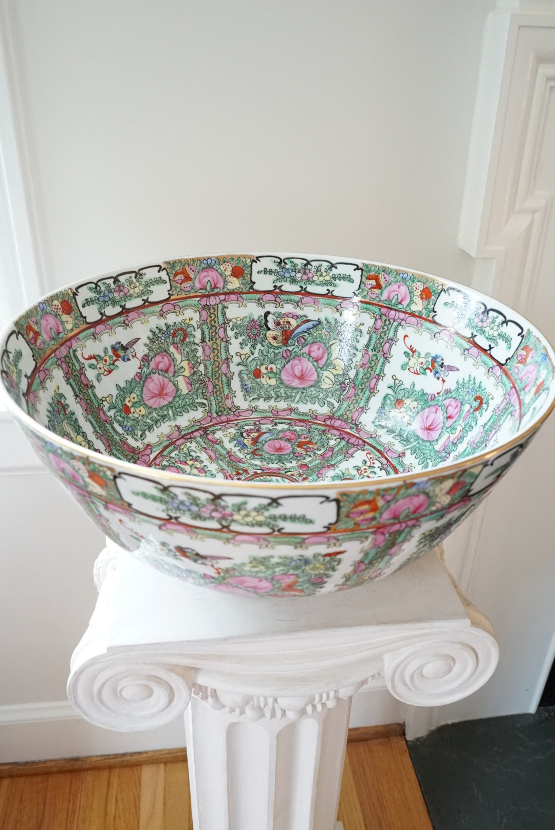 14” XL Rose Canton Centerpiece Bowl