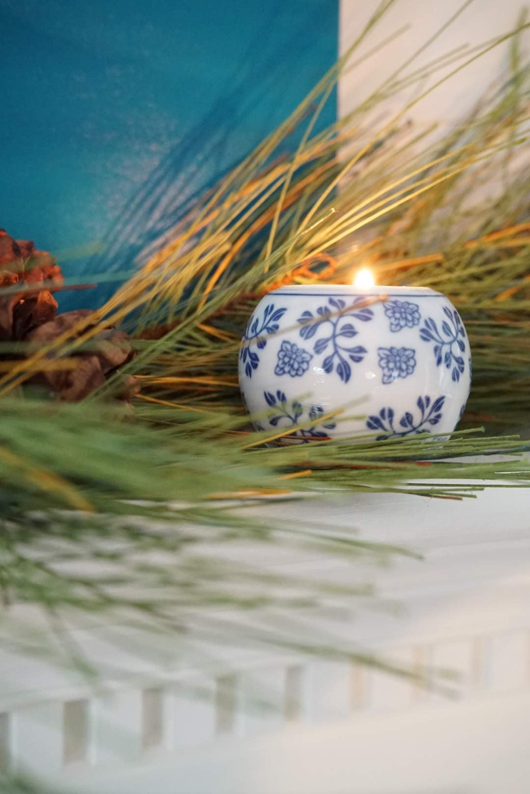 Chinoiserie Tea Light Holder
