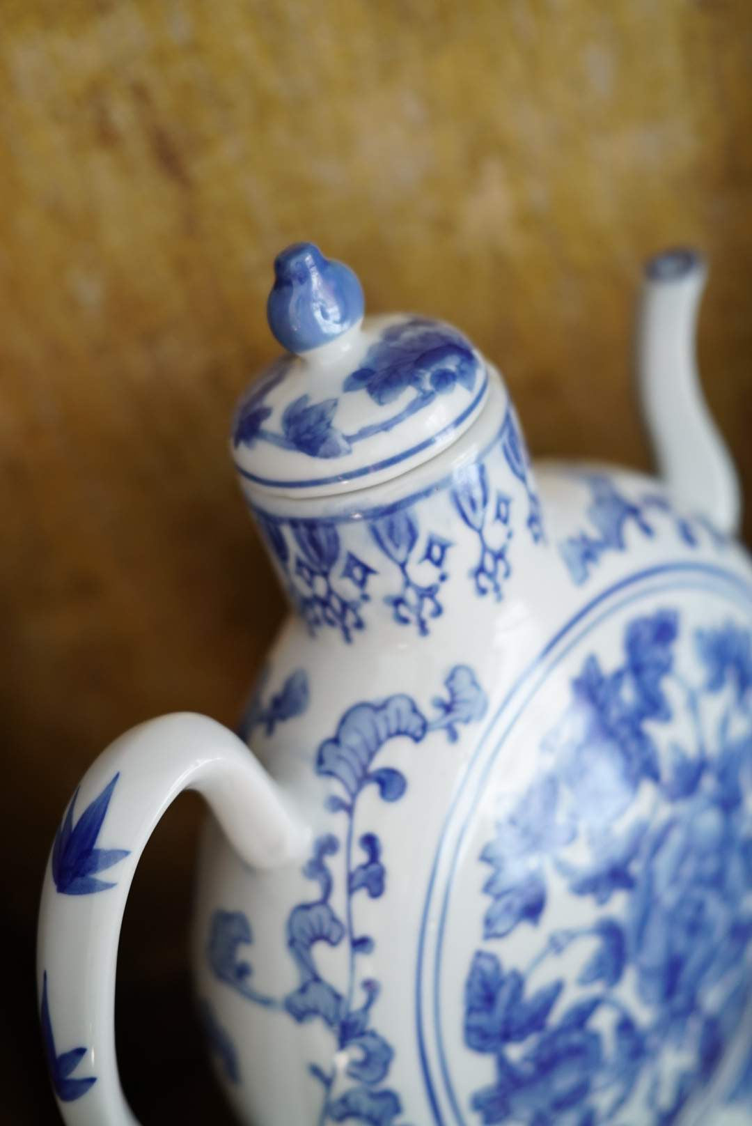 Vintage Bombay Large 12” Teapot in Floral Motif