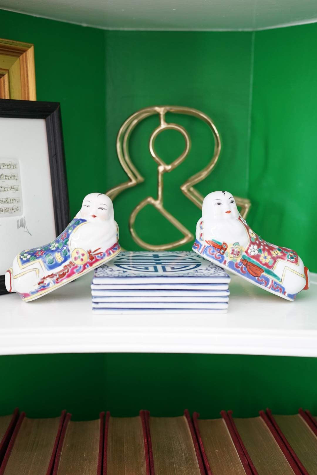 Pair of—Chopsticks Rest Pillow Figures