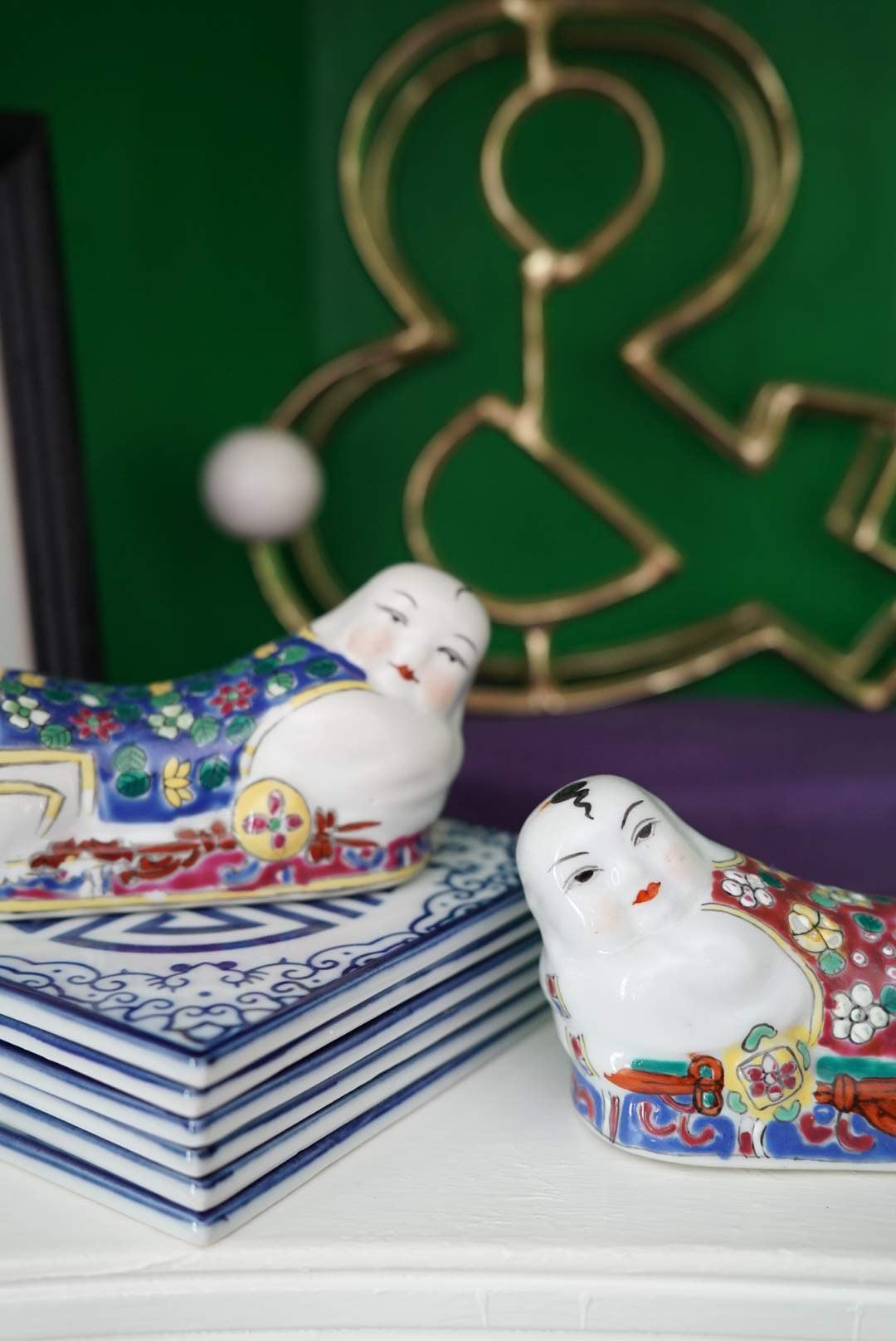 Pair of—Chopsticks Rest Pillow Figures