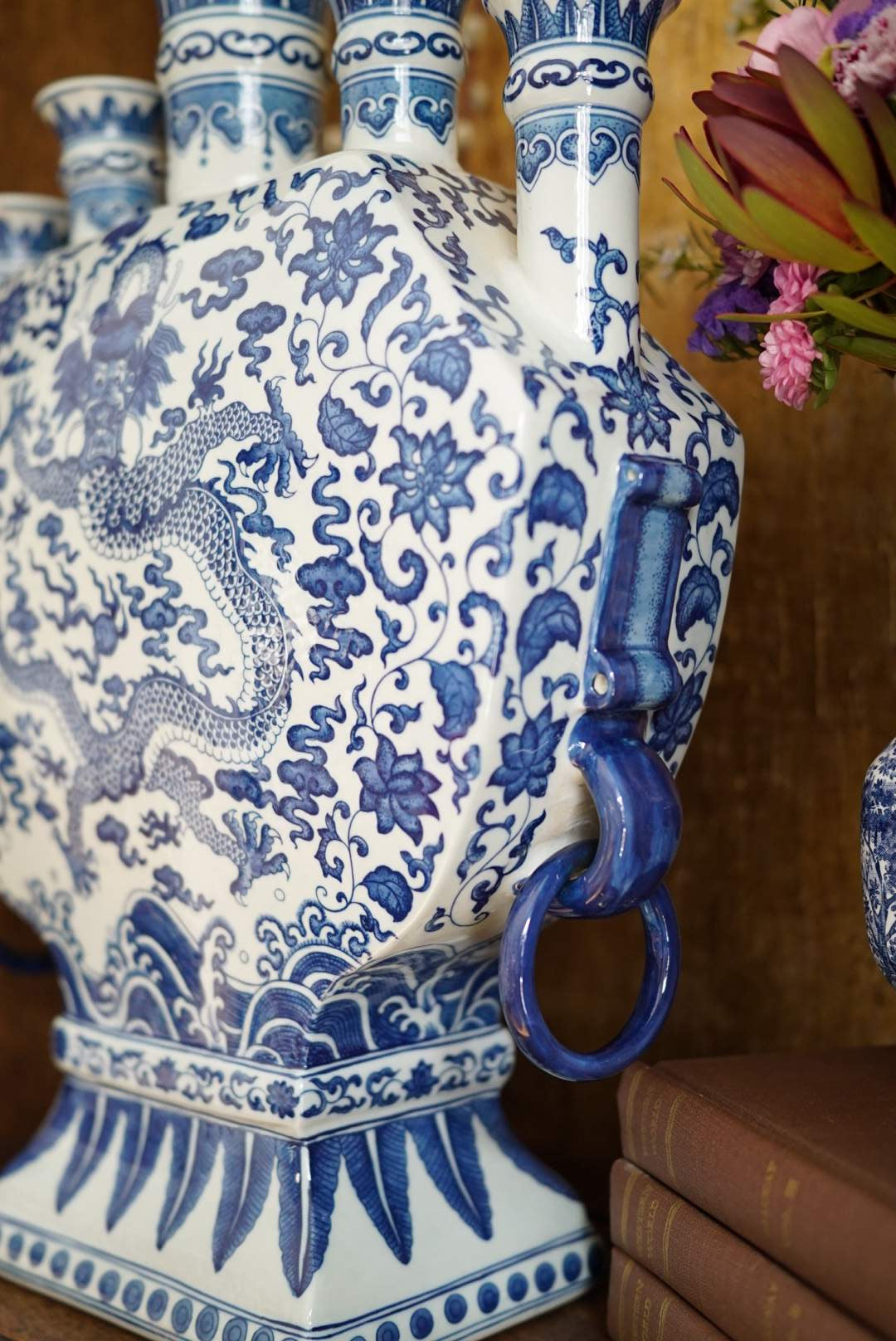 Massive 16.5" 5-Finger Dragon Tulipiere