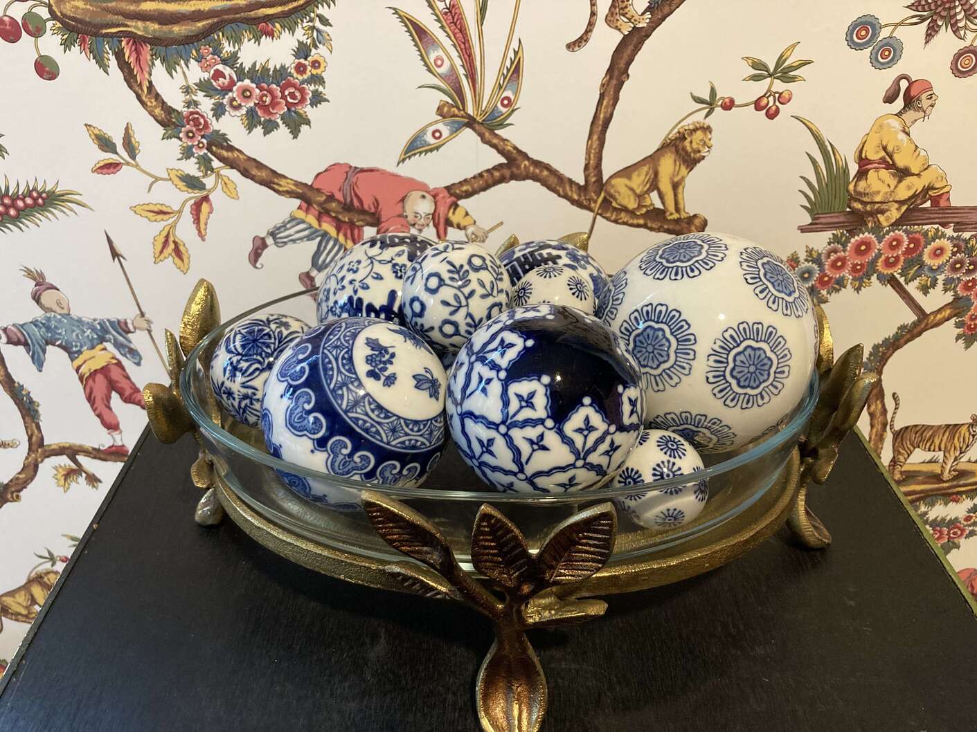 Chinoiserie Carpet Balls