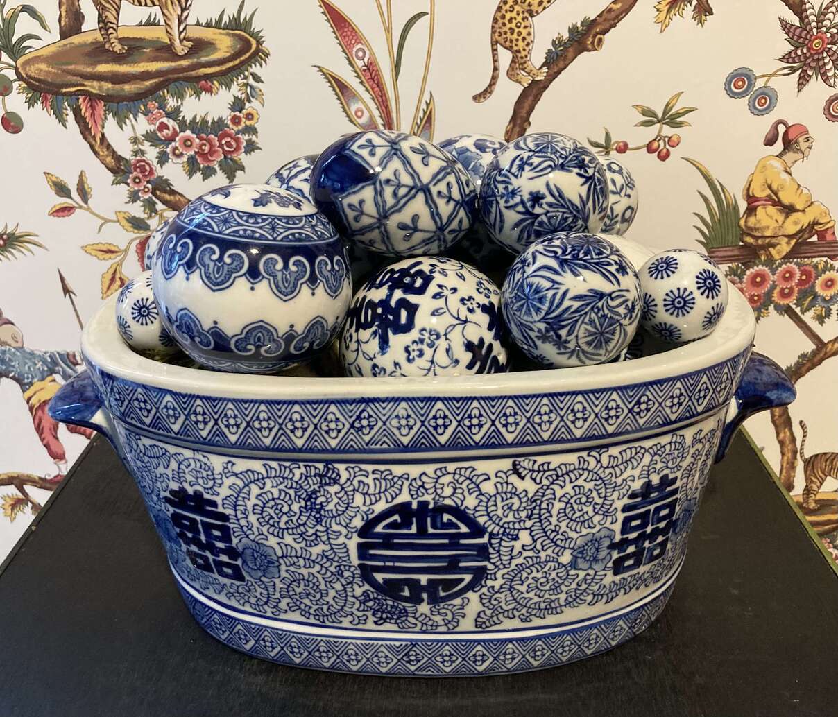 Chinoiserie Carpet Balls