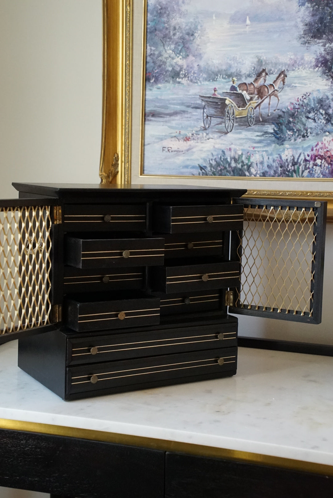 Vintage Jewelry Chest