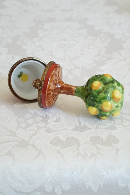 Limoges Box — Lemon Tree