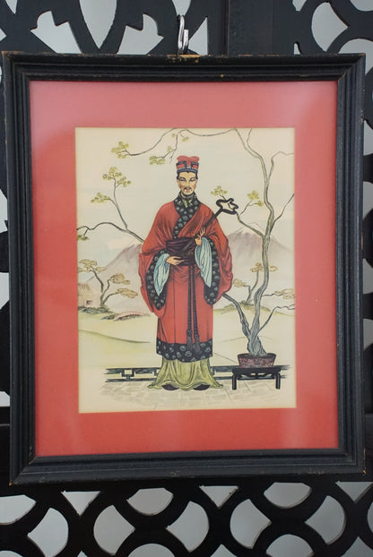 A Pair of — Vintage Ancestor Portrait Prints