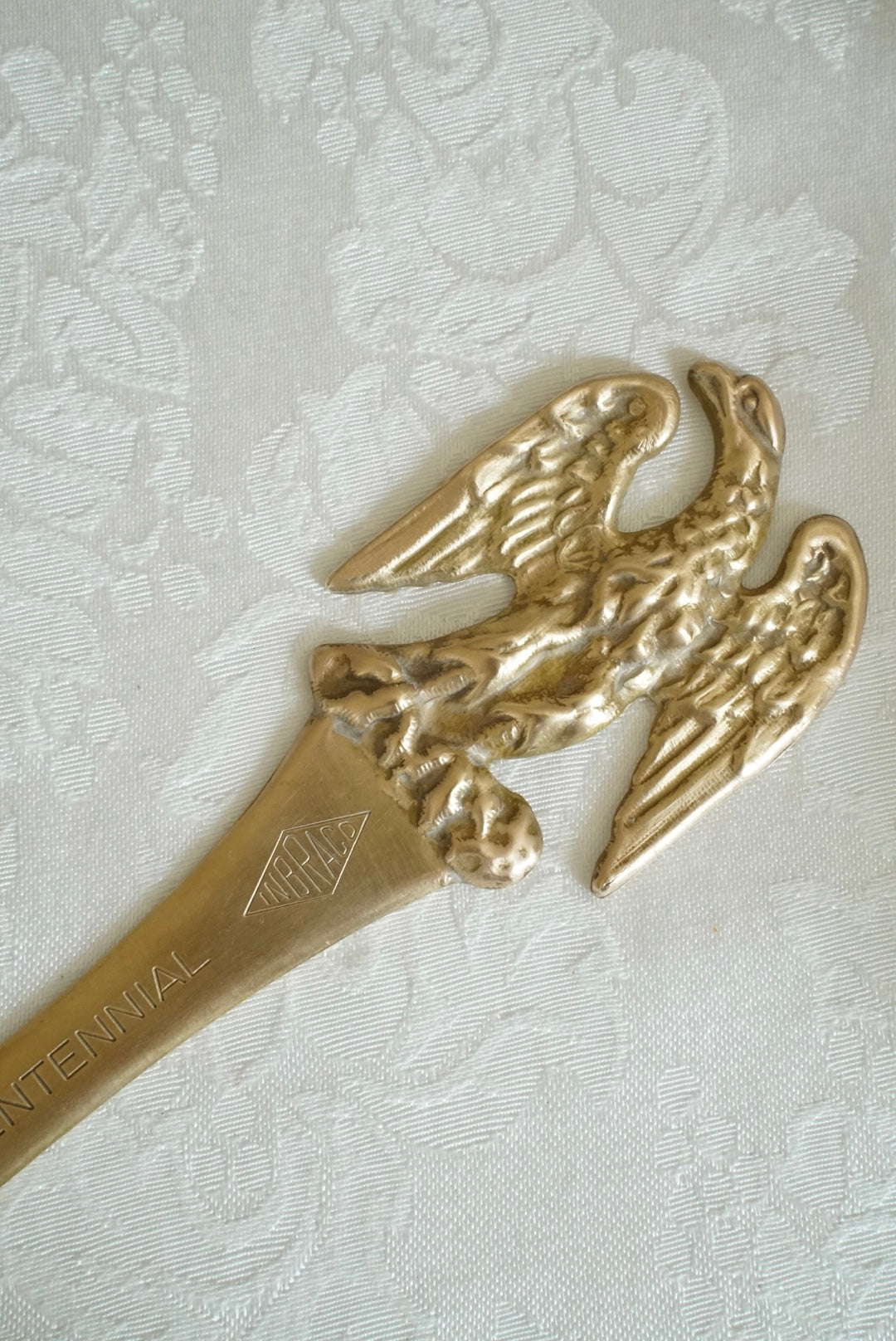 Vintage Brass American Eagle Letter Opener