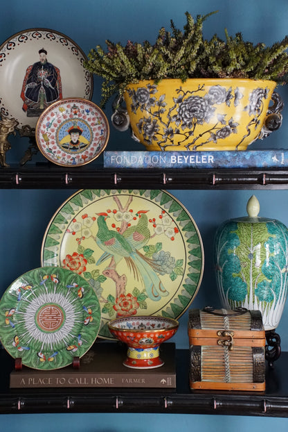 Vintage Large Gold Imari Style Platter
