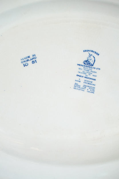Vintage Wedgwood Countryside Platter