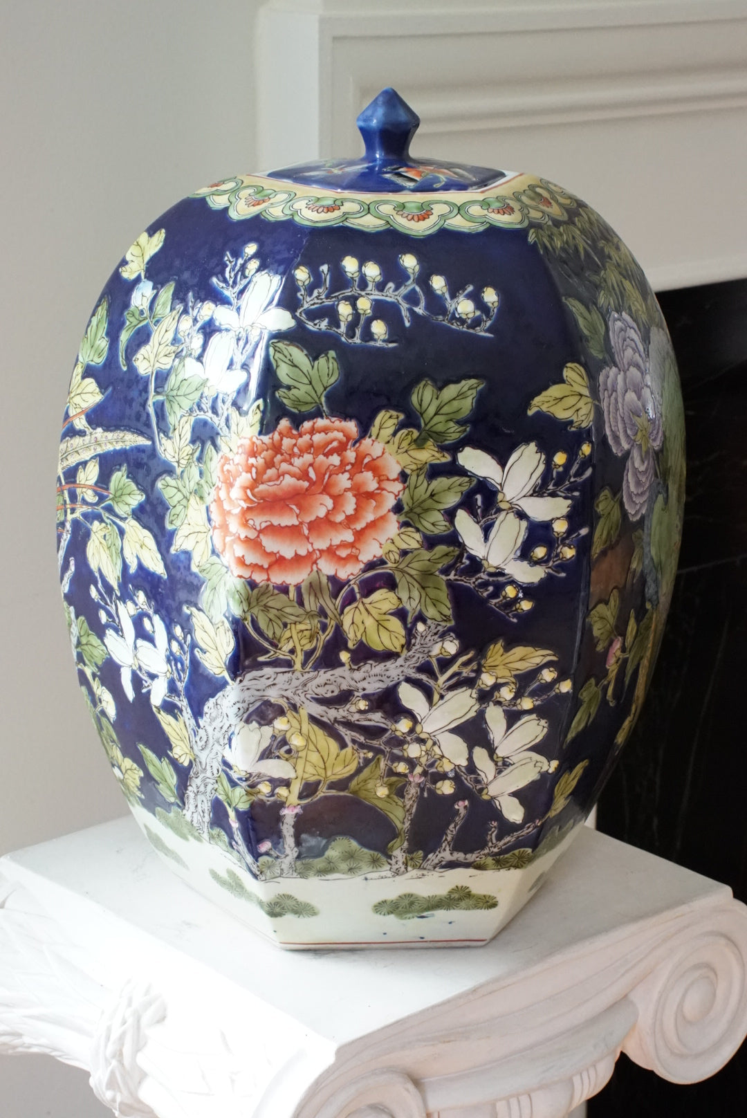 Vintage XL Hexagonal Melon Jar