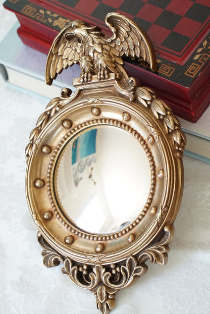 Vintage Syroco Eagle Convex Mirror