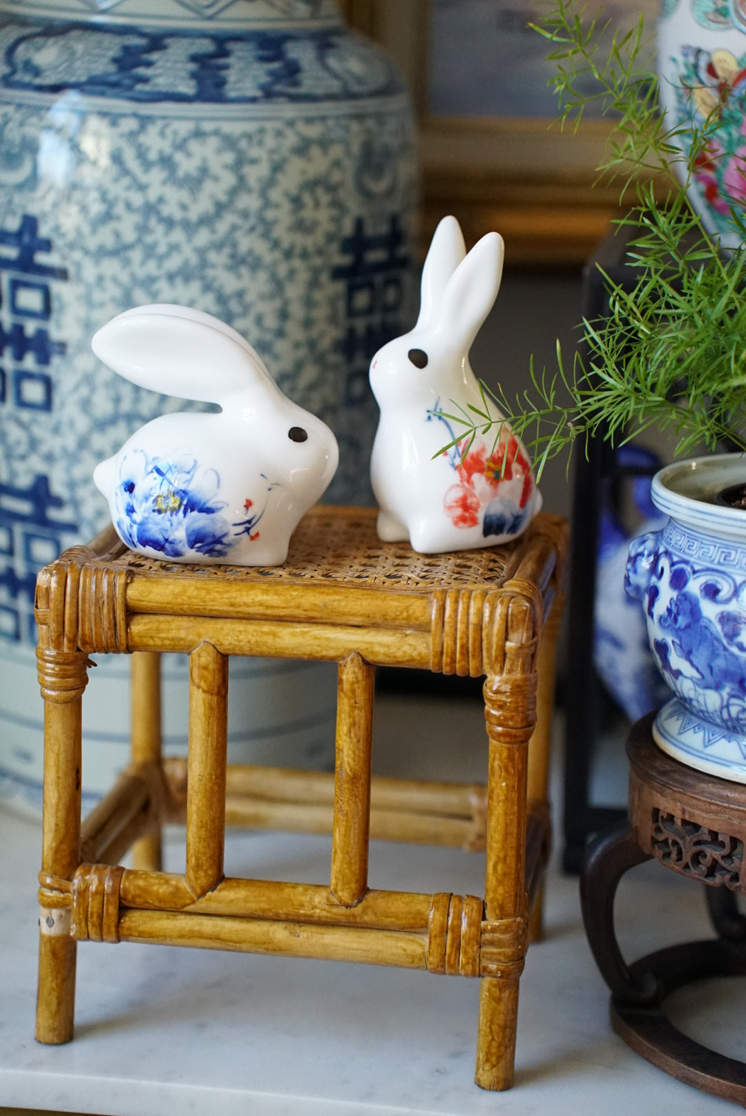 Chinoiserie Bunnies