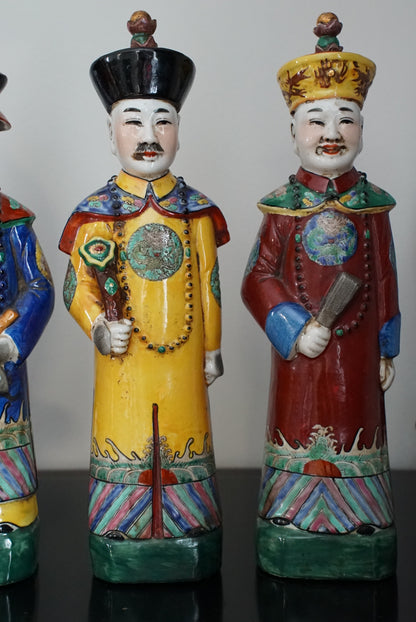 A set of 3 — Vintage Three Qing Emperors