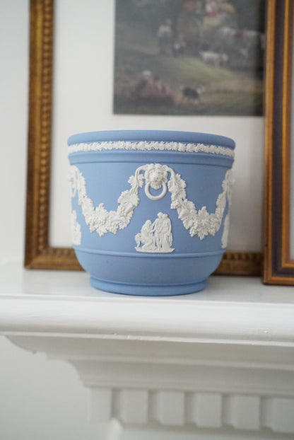 Vintage Wedgwood Cream on Lavender Jardiniere