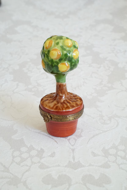 Limoges Box — Lemon Tree