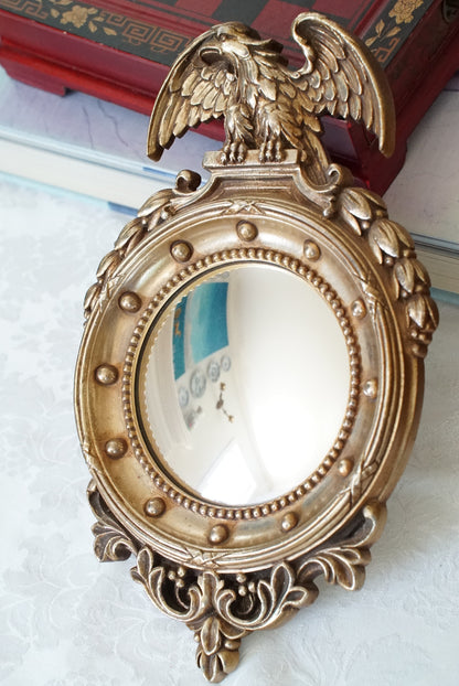 Vintage Syroco Eagle Convex Mirror