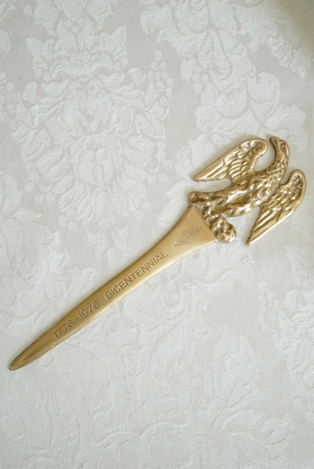 Vintage Brass American Eagle Letter Opener
