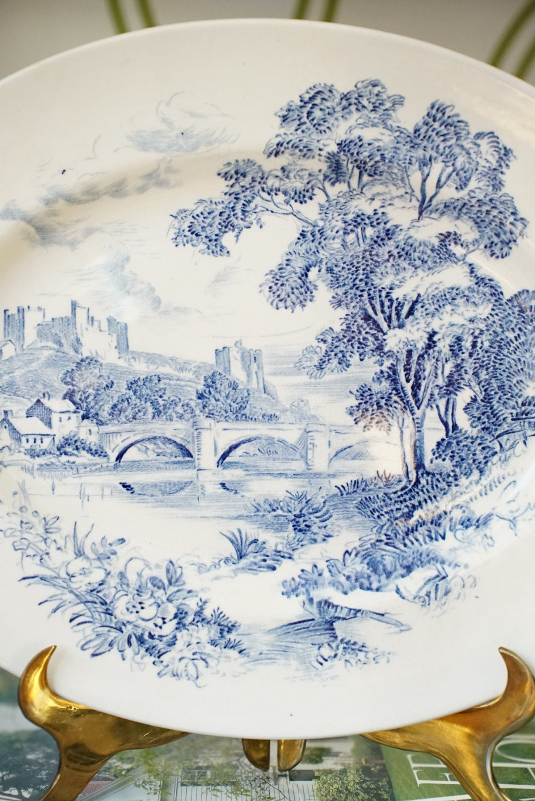 Vintage Wedgwood Countryside Platter