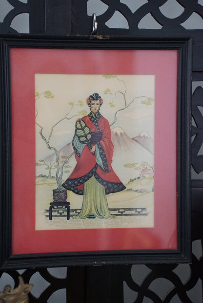 A Pair of — Vintage Ancestor Portrait Prints