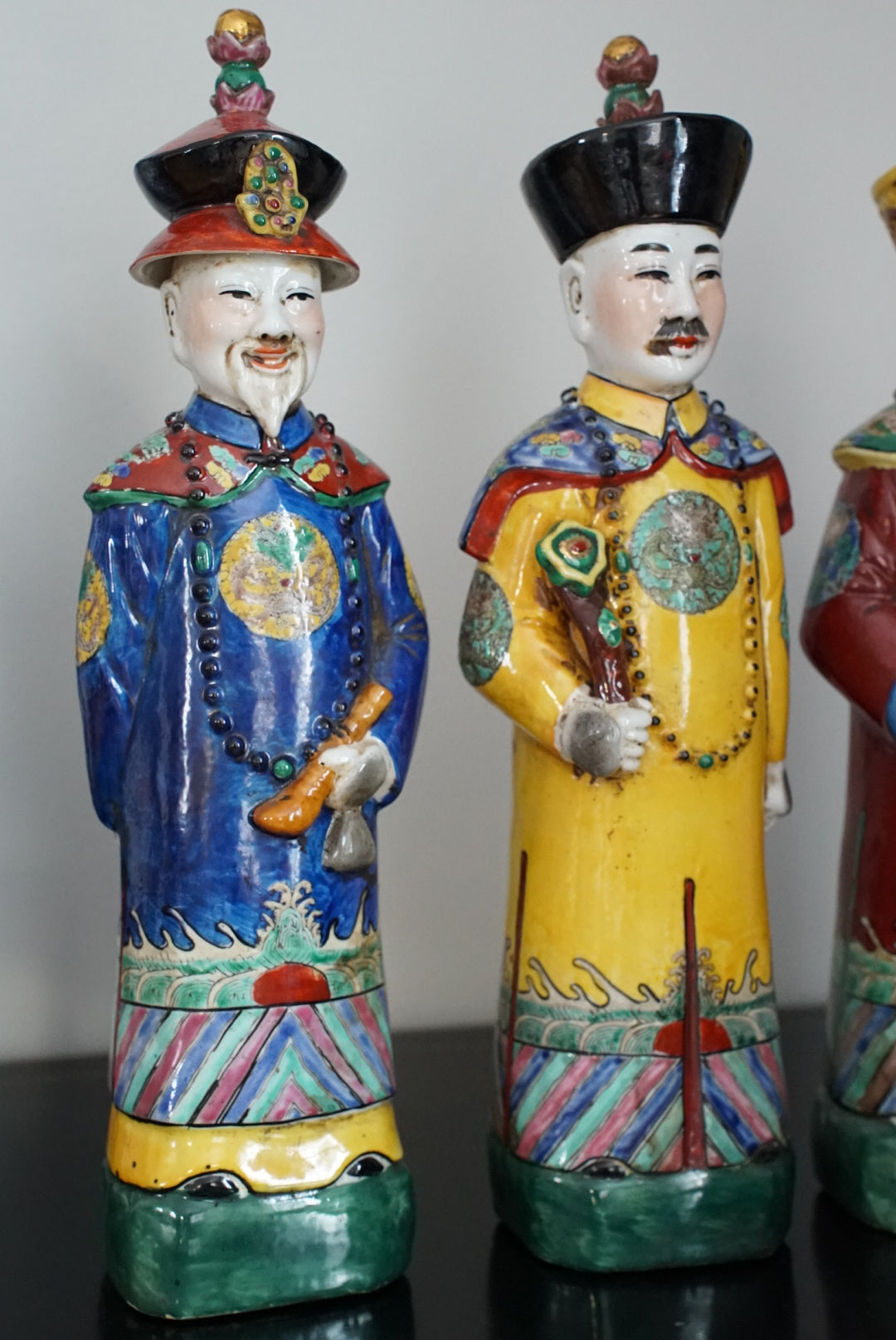 A set of 3 — Vintage Three Qing Emperors
