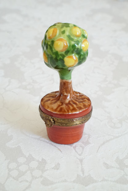 Limoges Box — Lemon Tree