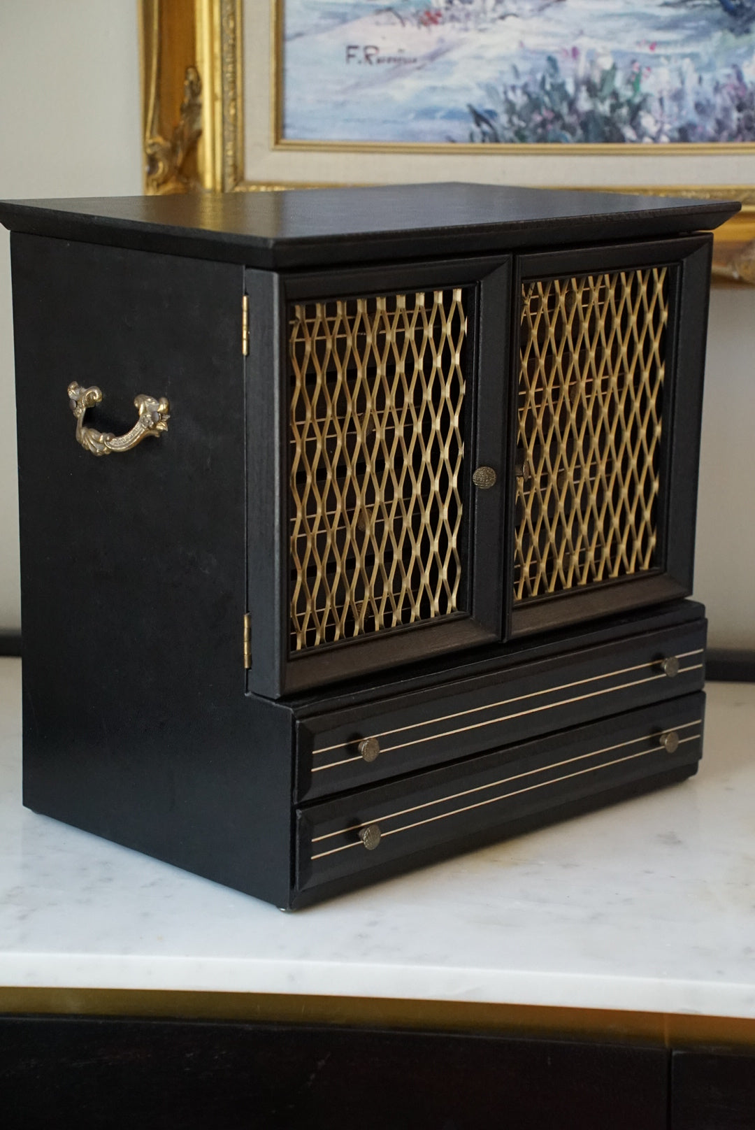 Vintage Jewelry Chest
