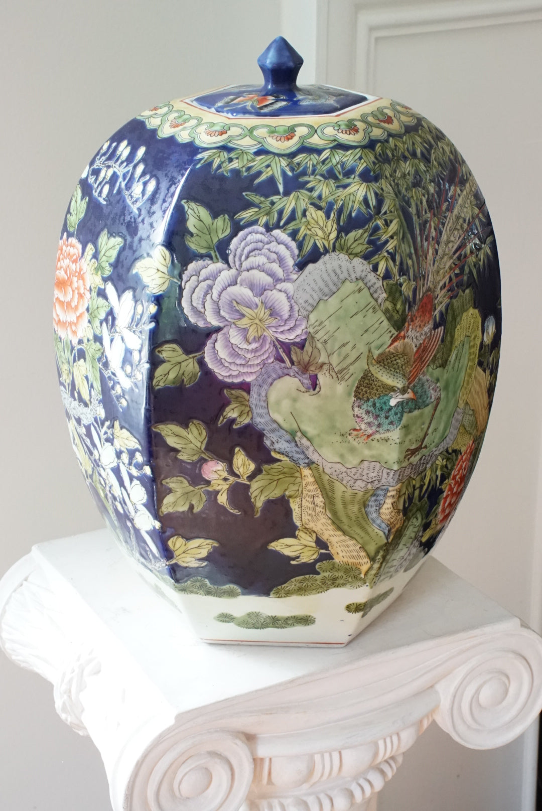 Vintage XL Hexagonal Melon Jar