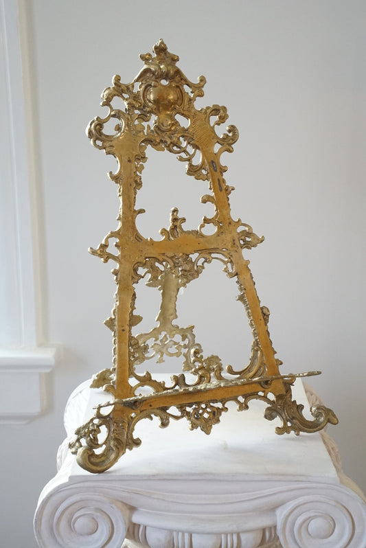 Vintage Extra Large Ornate Easel