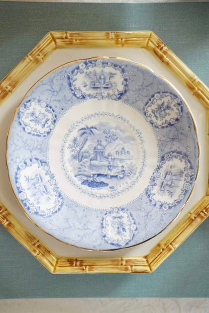 Set of 4 — Vintage Ridgways Oriental Bread and Butter Plates